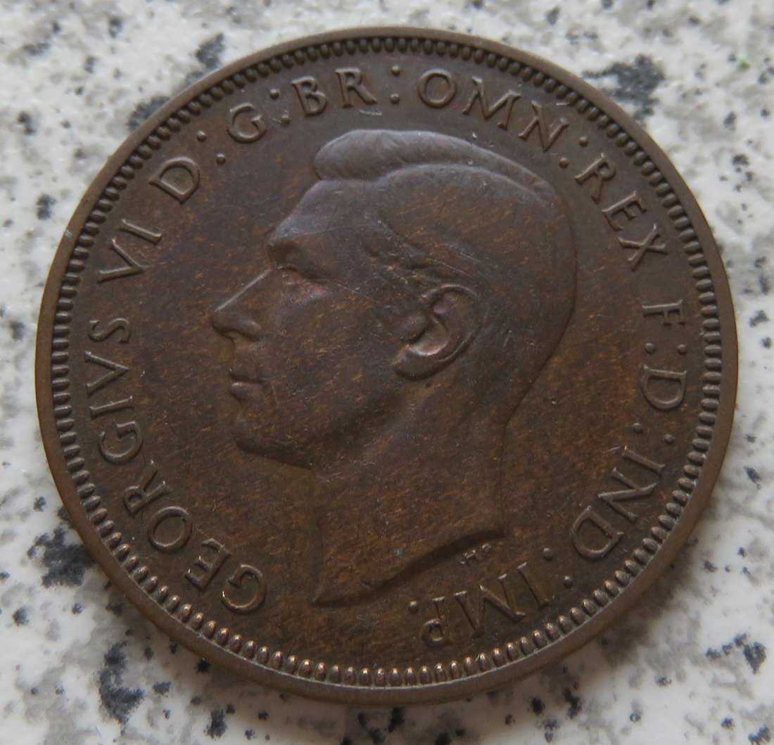  Großbritannien 1/2 Penny 1939 / Großbritannien half Penny 1939   
