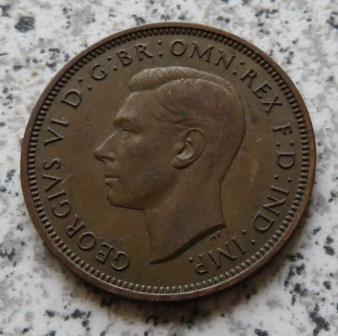  Großbritannien 1/2 Penny 1940 / Großbritannien half Penny 1940, besser   