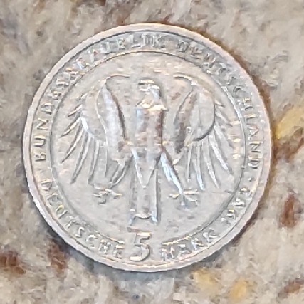  Deutschland 5 Mark 1982, Tod von Goethe vor 150 Jahren   