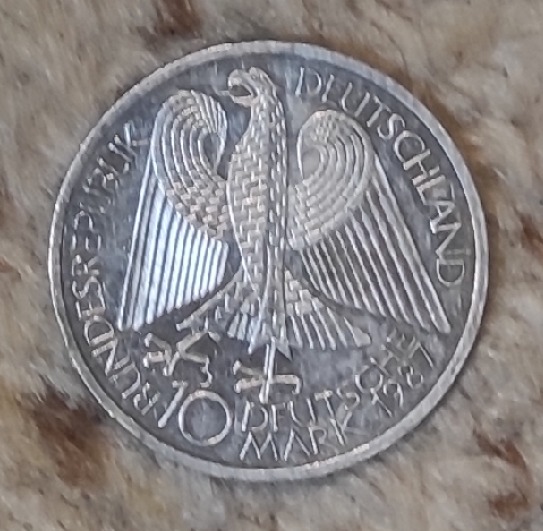  Deutschland 10 Mark 1987, SILBER, 750 Jahre Berlin   