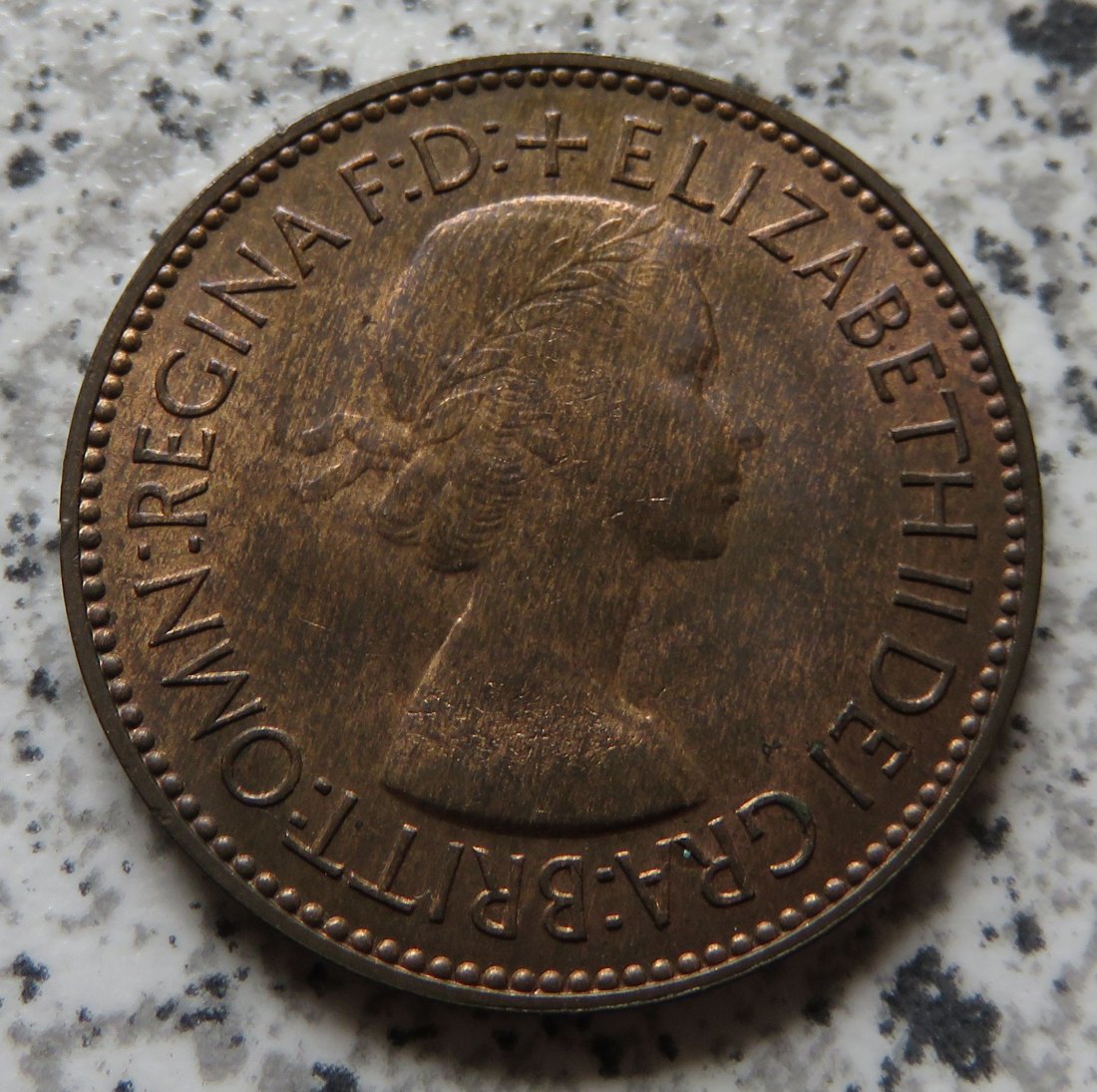  Großbritannien 1/2 Penny 1953 / Großbritannien half Penny 1953, Erhaltung   
