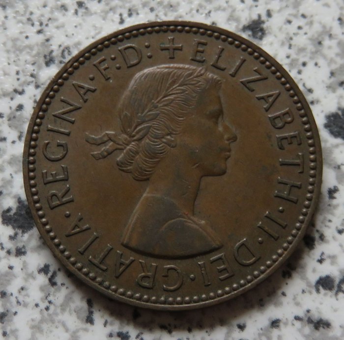  Großbritannien 1/2 Penny 1956 / Großbritannien half Penny 1956   
