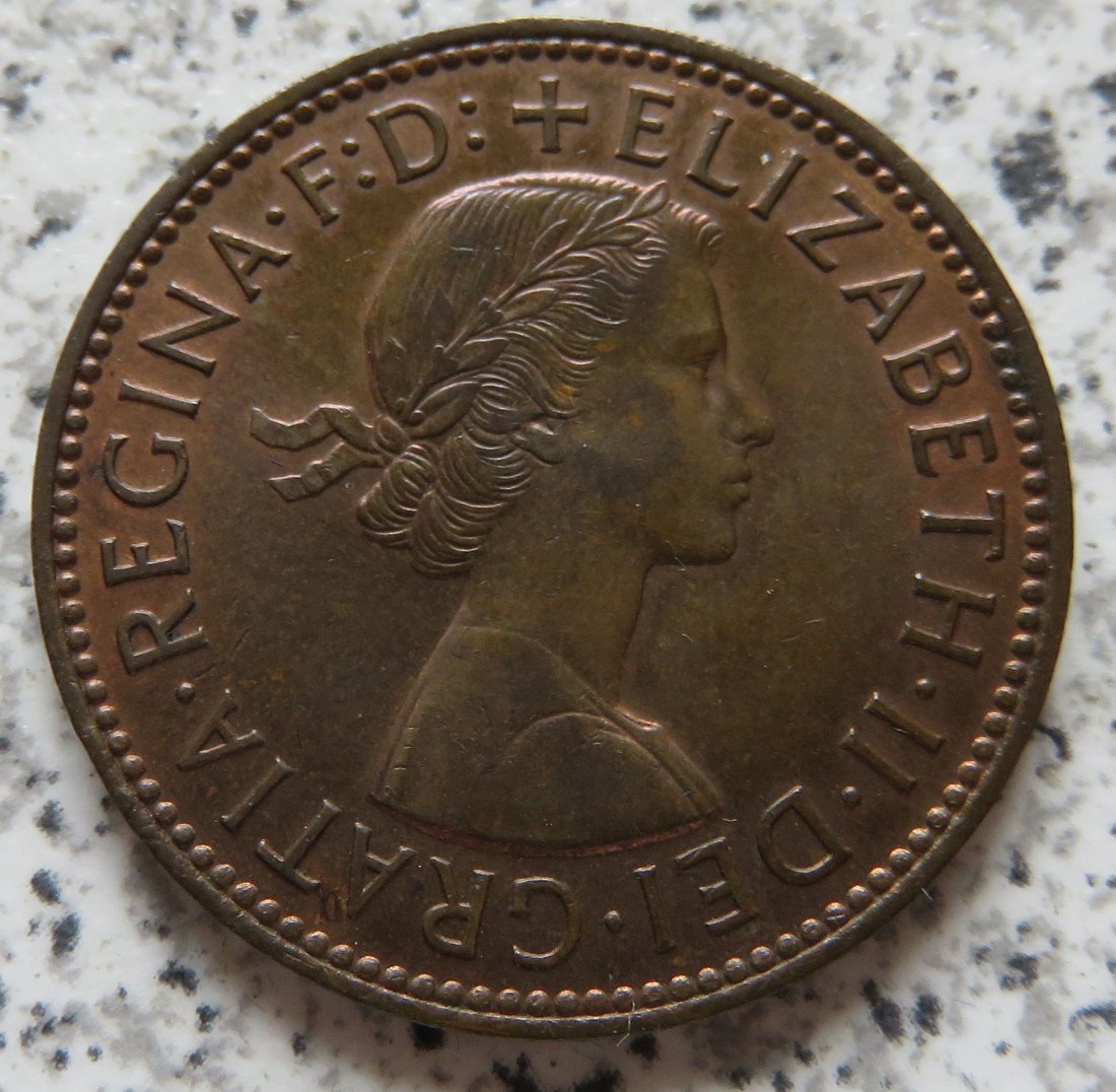  Großbritannien 1/2 Penny 1957 / Großbritannien half Penny 1957   