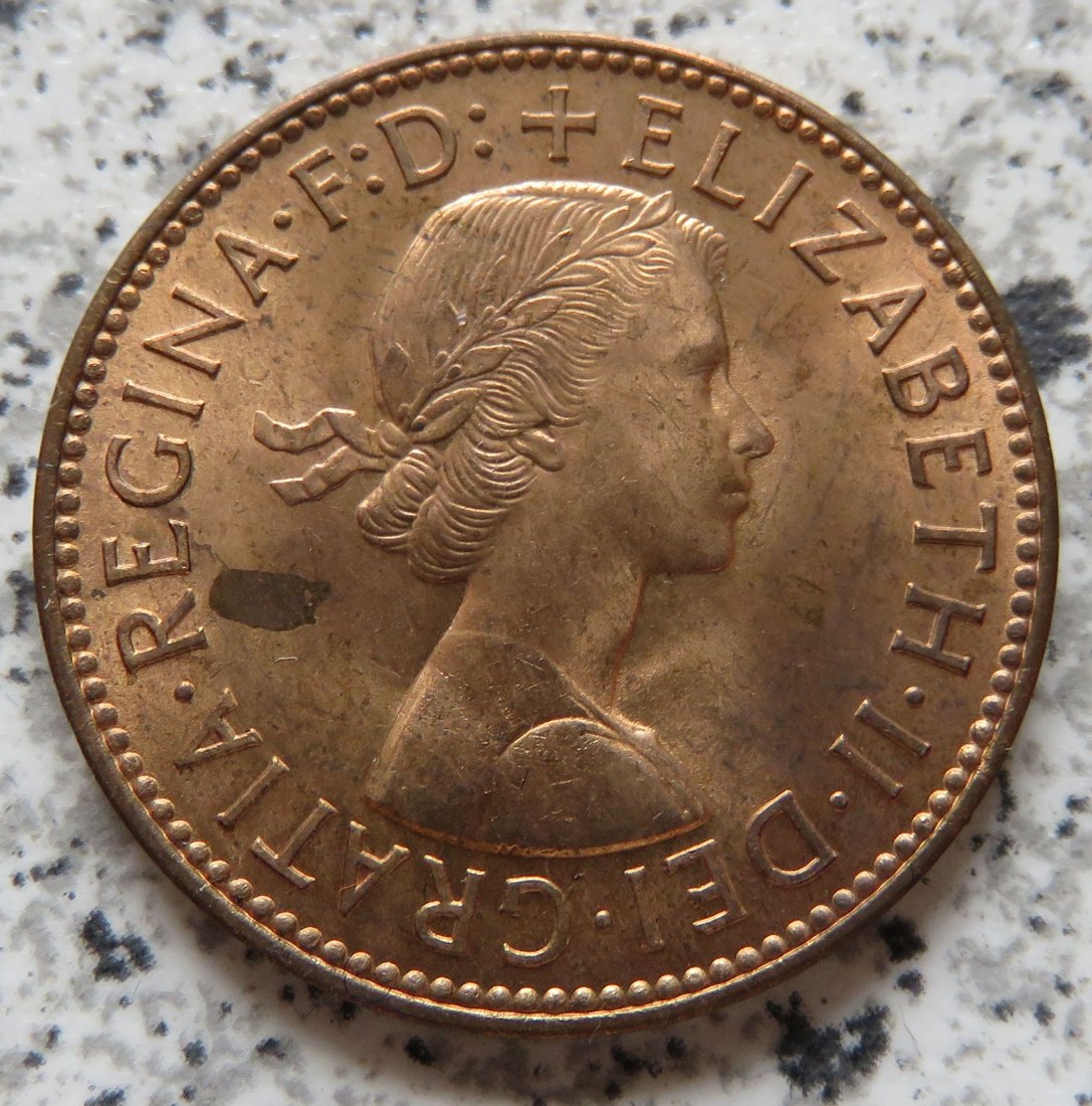  Großbritannien 1/2 Penny 1958 / Großbritannien half Penny 1958   