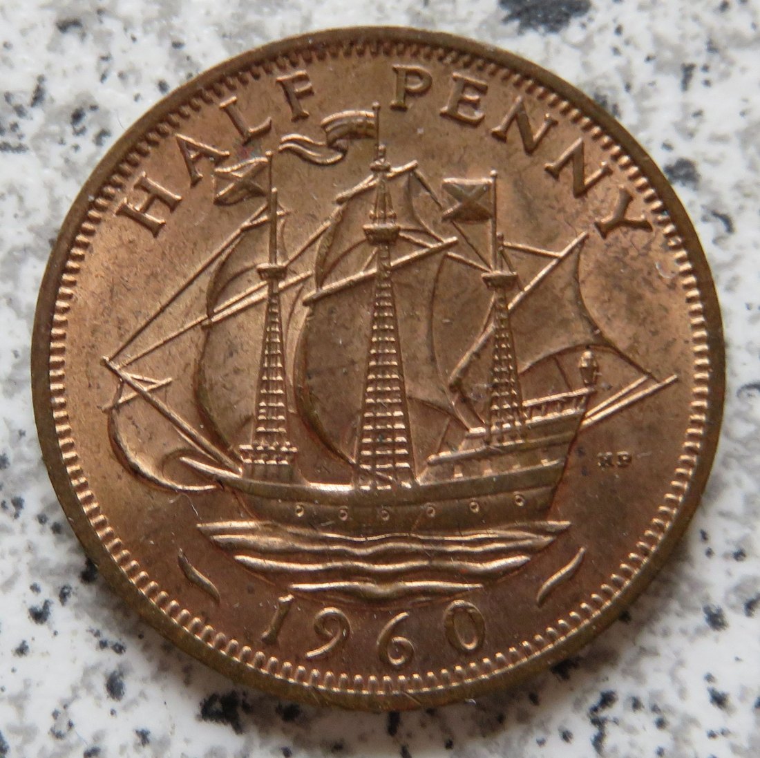  Großbritannien 1/2 Penny 1960 / Großbritannien half Penny 1960   