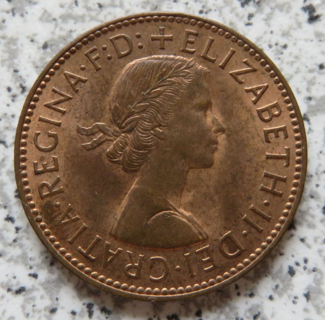  Großbritannien 1/2 Penny 1960 / Großbritannien half Penny 1960   