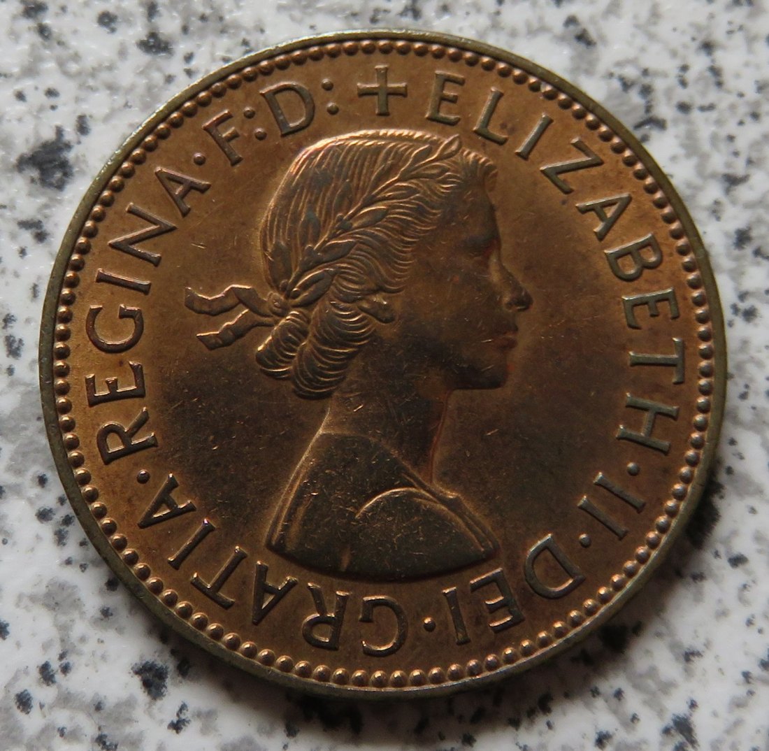  Großbritannien 1/2 Penny 1960 / Großbritannien half Penny 1960   
