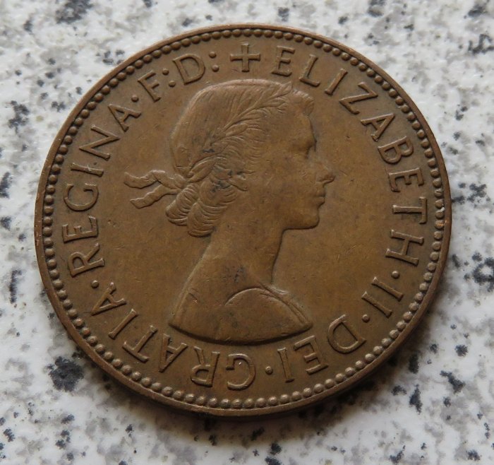  Großbritannien 1/2 Penny 1960 / Großbritannien half Penny 1960   