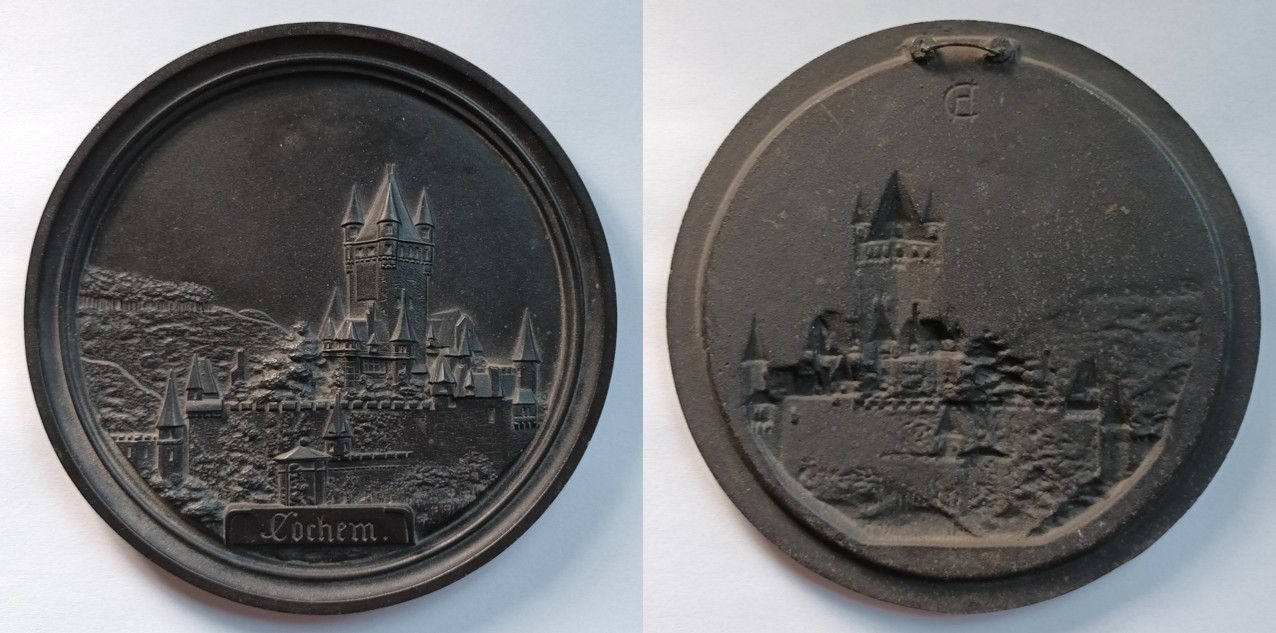  Medaille; Cochem, Eisen, 555 g; Ø 156 mm   