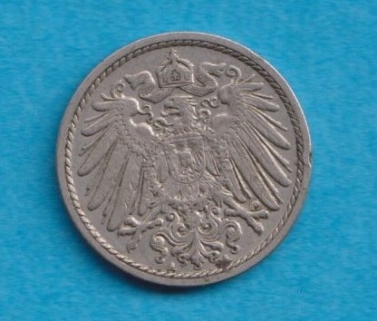  Kaiserreich 5 Pfennig 1912 A   