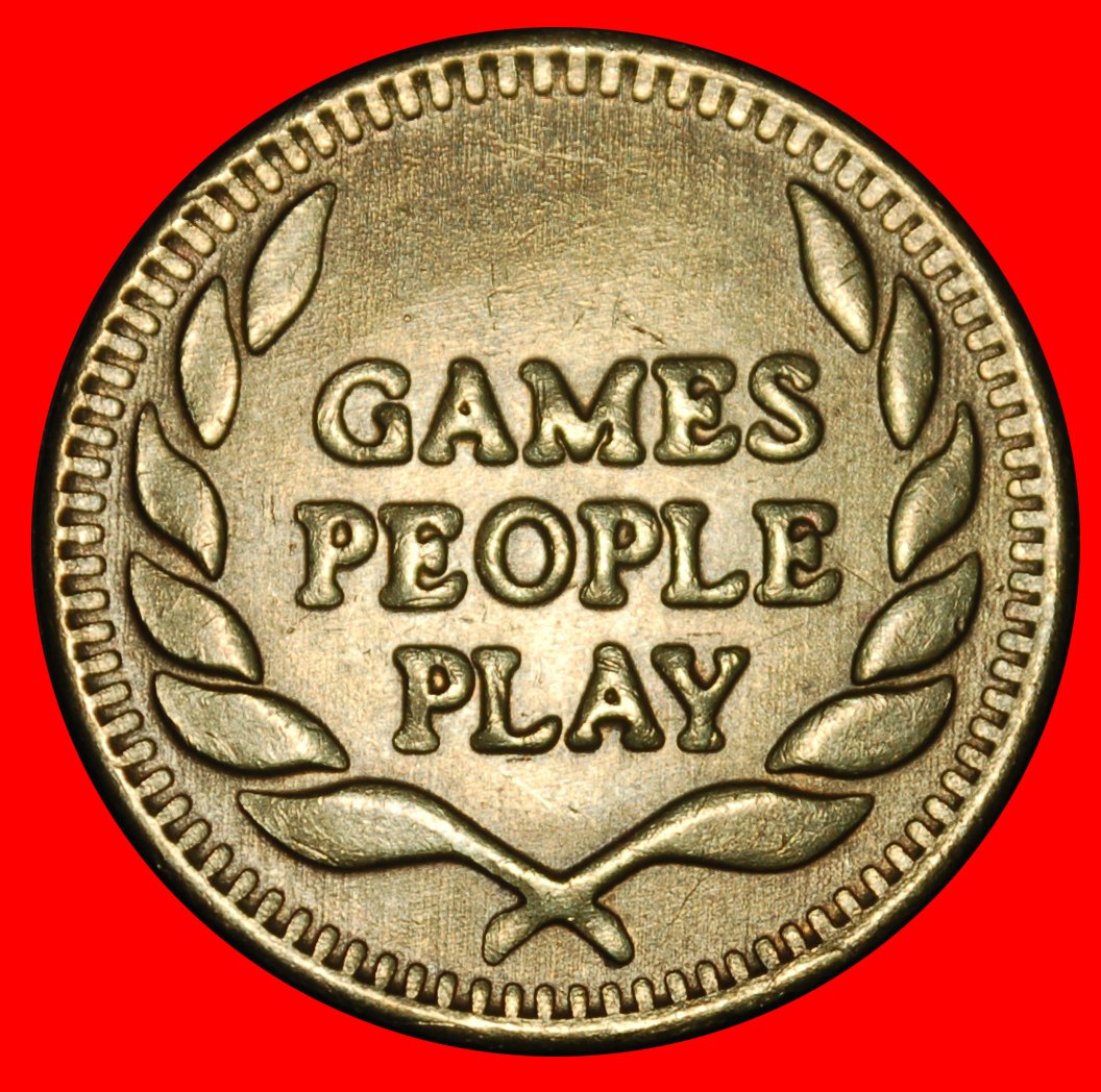  Ⰺ 5 KREISE: USA ★ c. 5 CENT 1945-1965! GAMES PEOPLE PLAY!★OHNE VORBEHALT!   