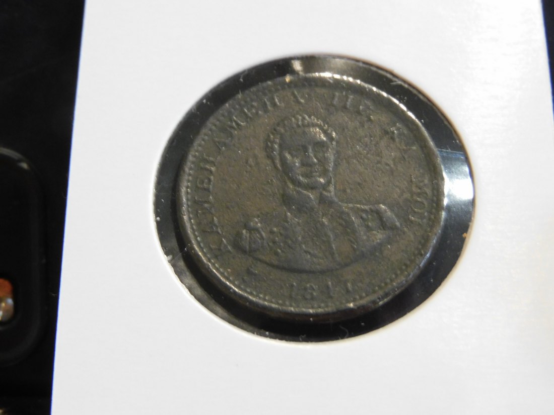  HAWAII 1 CENT 1847.GRADE-PLEASE SEE PHOTOS.   