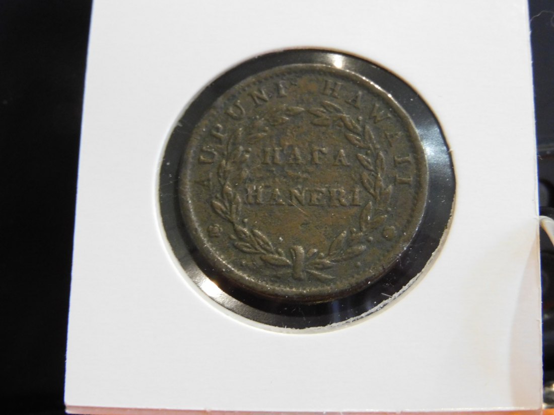  HAWAII 1 CENT 1847.GRADE-PLEASE SEE PHOTOS.   