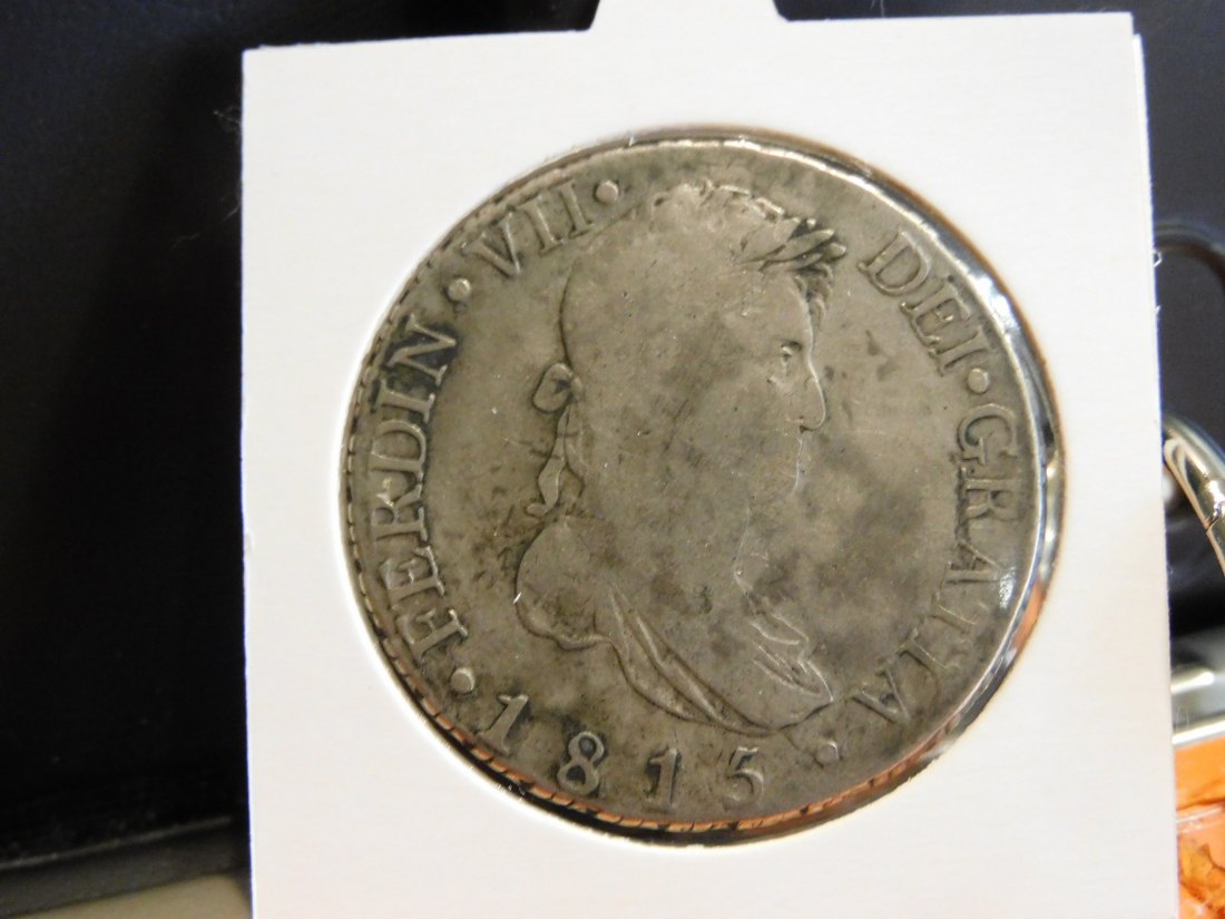 SPAIN 8 REALES 1815 [MADRID].GRADE-PLEASE SEE PHOTOS.   
