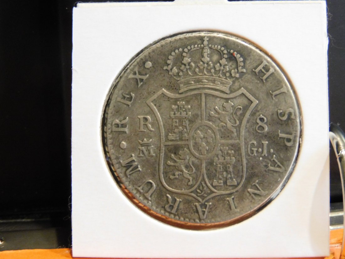  SPAIN 8 REALES 1815 [MADRID].GRADE-PLEASE SEE PHOTOS.   