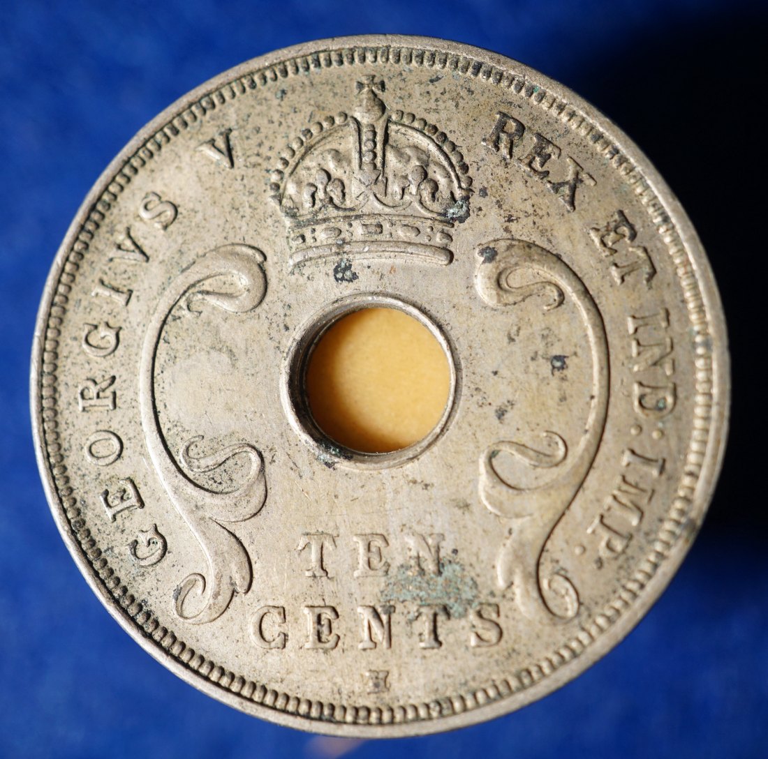  British East Africa & Uganda, 10 Cents 1912 H, Erhaltung!   