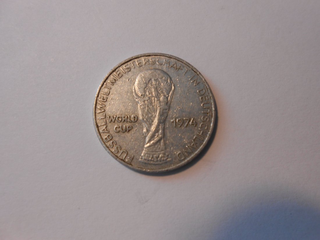  #MED46 Medaille Deutschland, Teilnehmer der Fußball-WM 1974, Zaire   