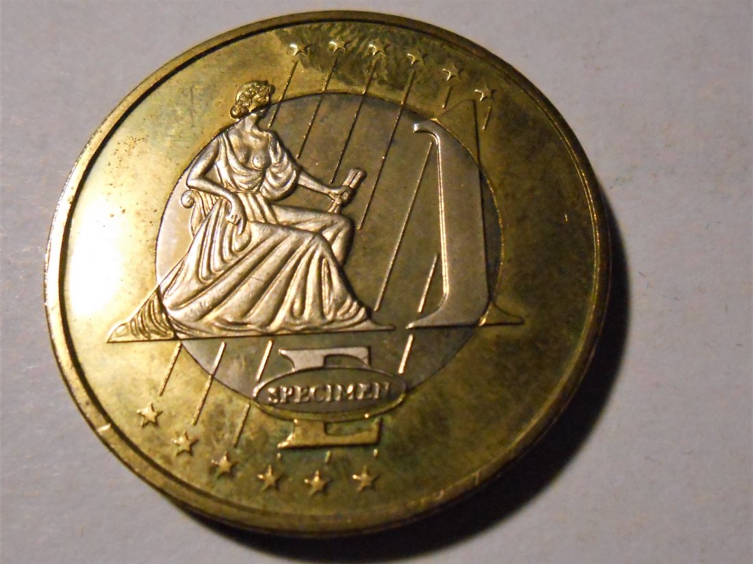  #MED59 Großbritannien 1 EURO Probe 2003   