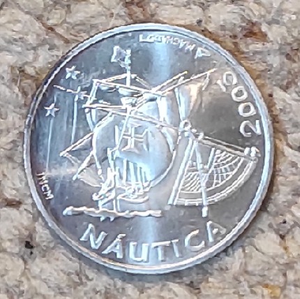  Portugal 10 € 2003, SILBER, Ibero Amerika Nautik   