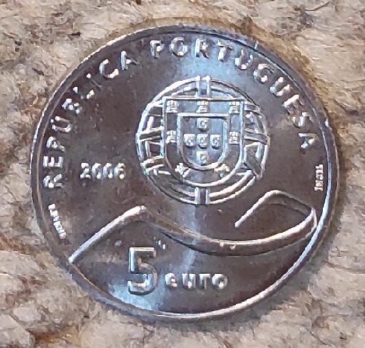  Portugal 5 € 2006, SILBER, Unesco-Erbe Sintra   