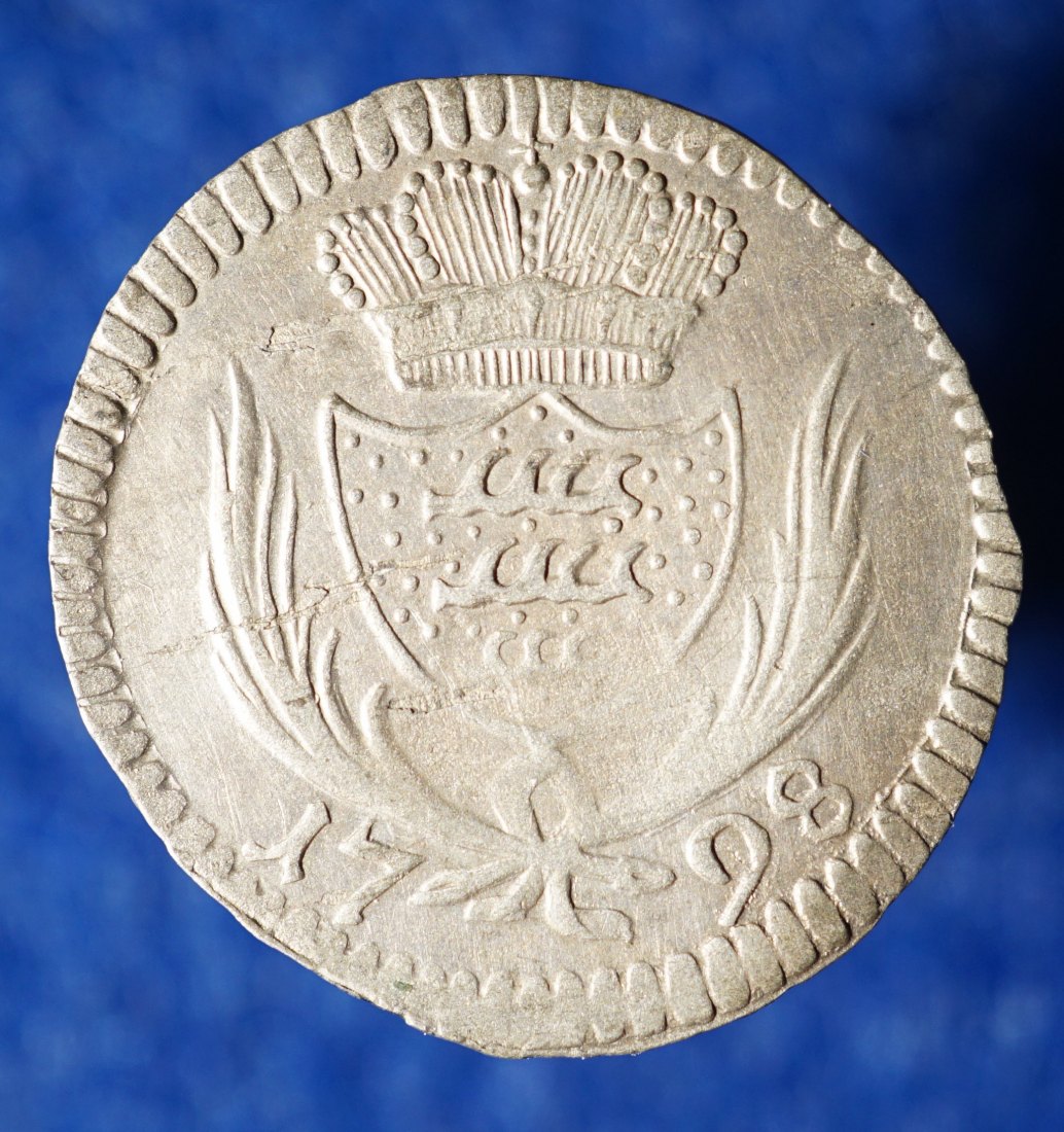  Württemberg, 3 Kreuzer 1798, selten, Erhaltung!   