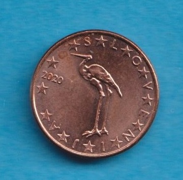  Slowenien 1 Cent 2020   