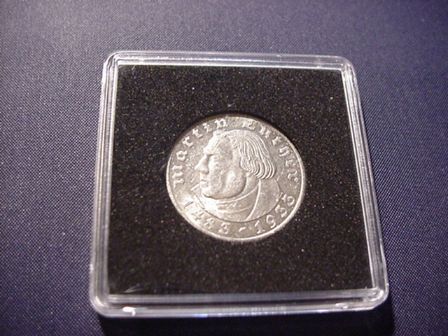  Drittes Reich 2 Reichsmark Martin Luther1933 E   