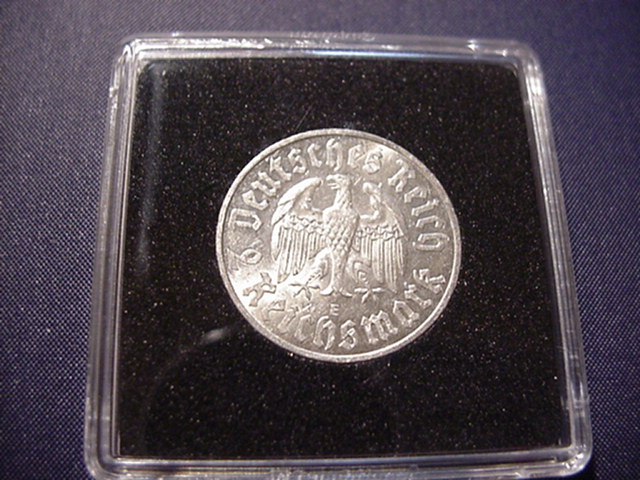  Drittes Reich 2 Reichsmark Martin Luther1933 E   