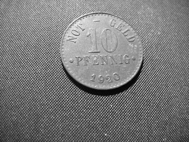  Notgeld 10 Pfennig Staatsbank Braunschweig 1920   