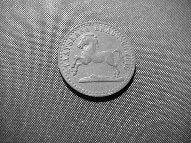  Notgeld 10 Pfennig Staatsbank Braunschweig 1920   