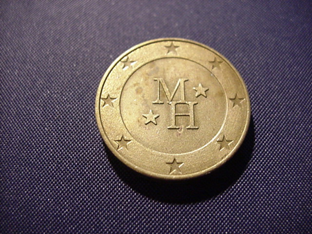  Erotische Münze M H   