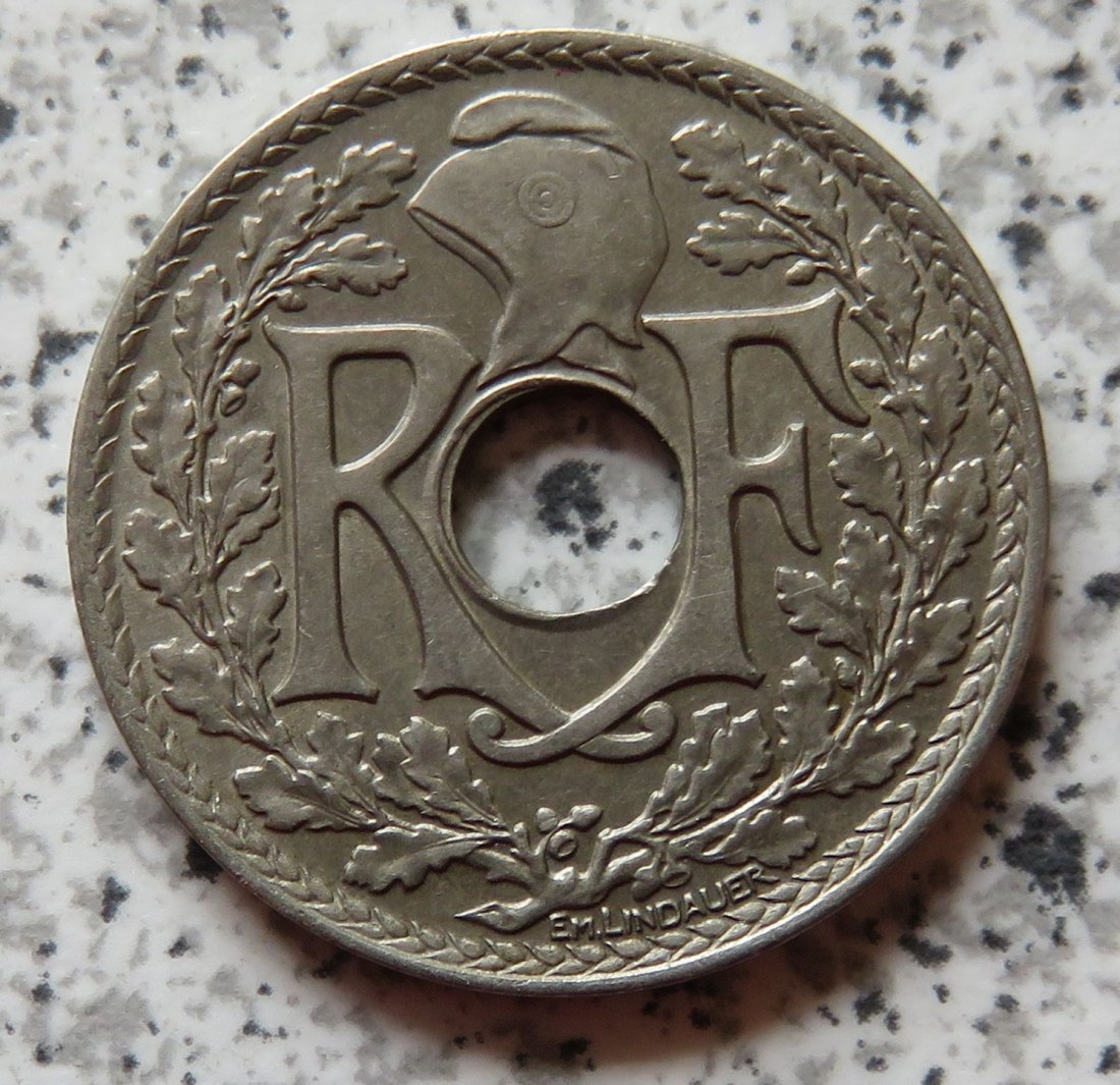  Frankreich 25 Centimes 1921   