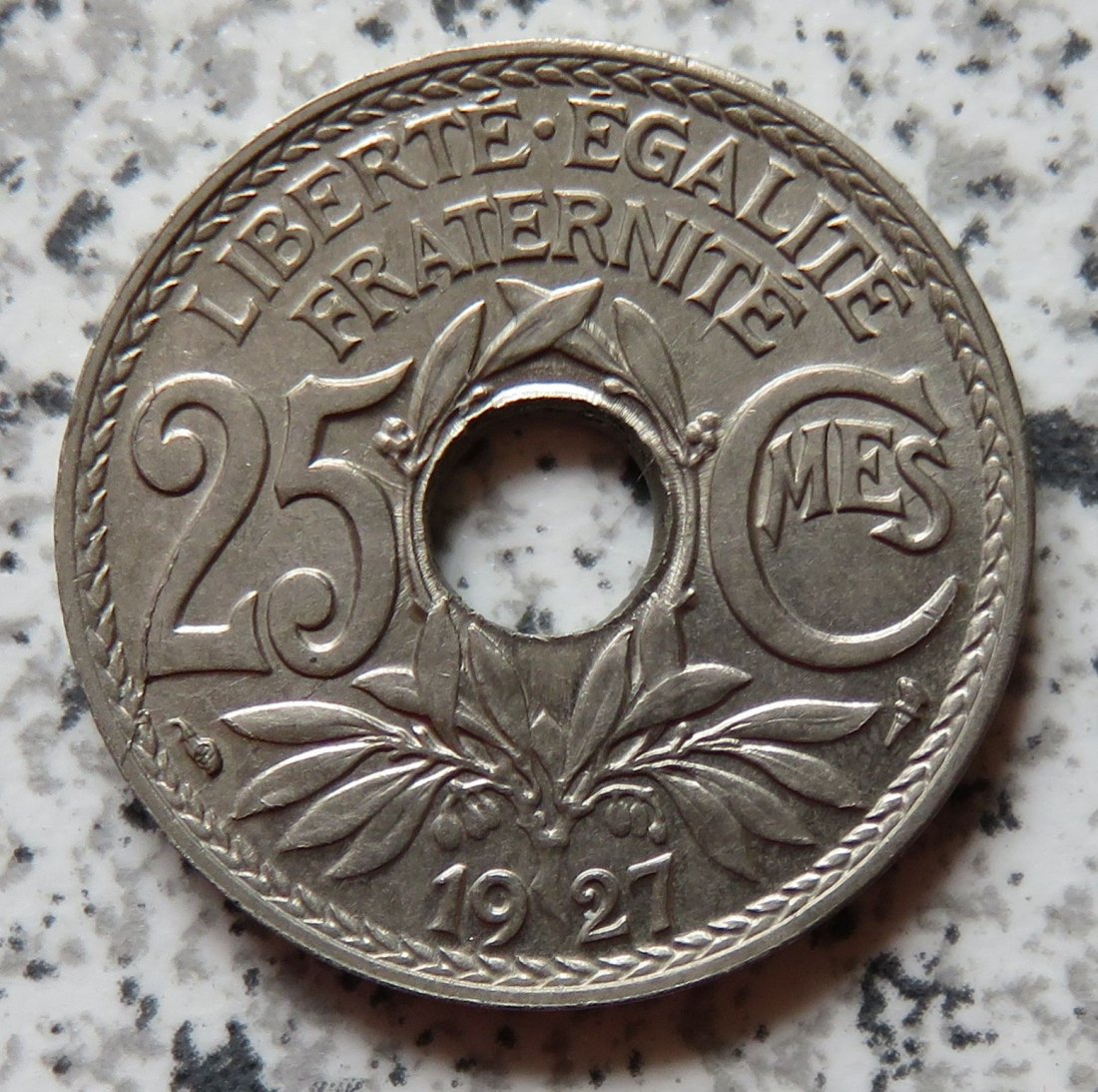  Frankreich 25 Centimes 1927   