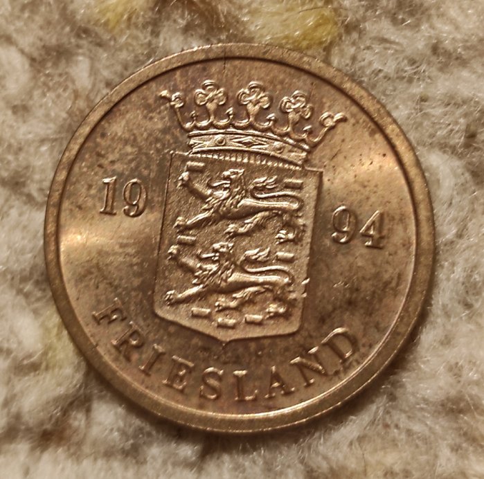  z19: Niederlande 1994 Nationale Währungsprovinz von Friesland   