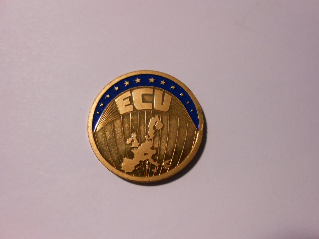  #MED71 Medaille Europa ECU 2000, Farb-ECU   