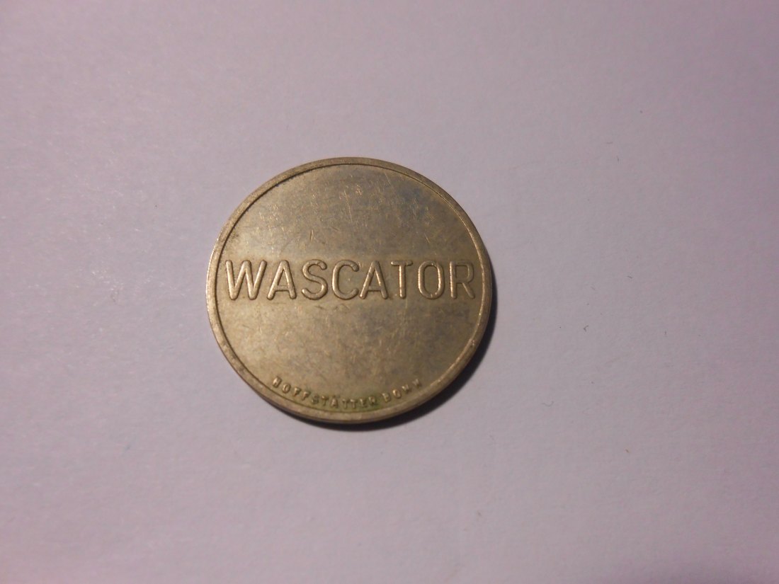  #MED72 Wertmarke für Waschmaschinen der Marke Wascator   