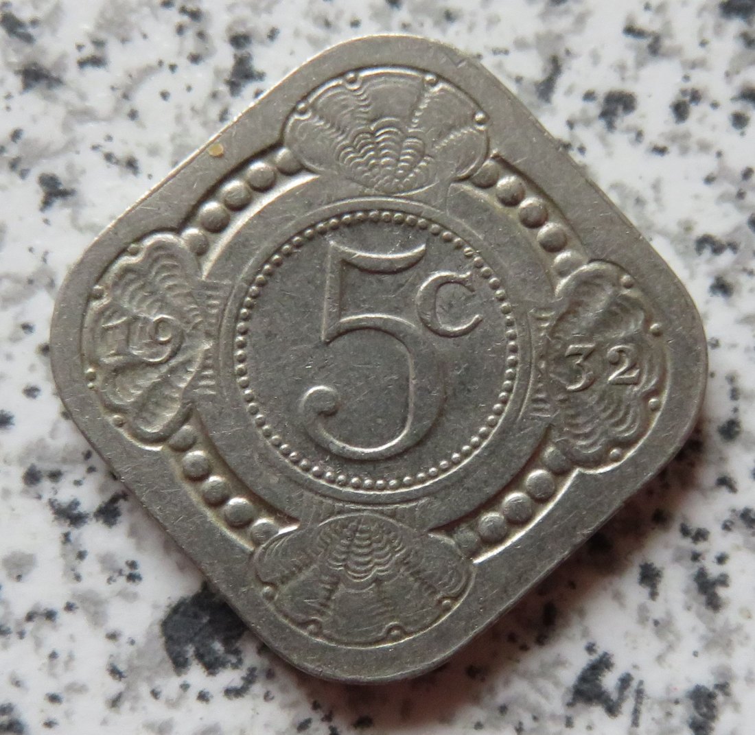  Niederlande 5 Cents 1932   