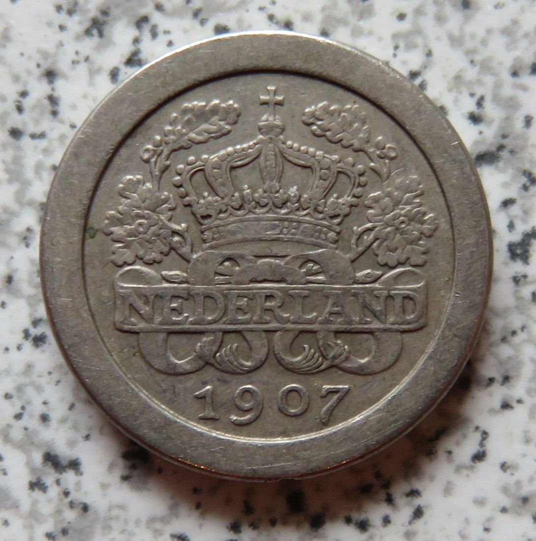  Niederlande 5 Cents 1907   