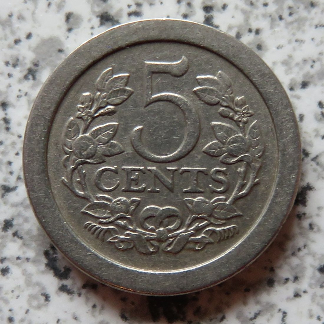  Niederlande 5 Cents 1908   