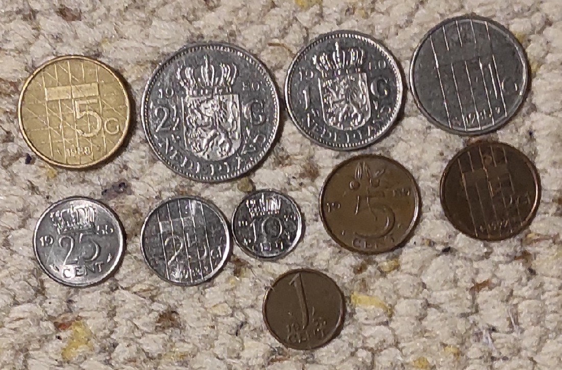  Set 083: Niederlande Münzlot mit 10 verschiedenen Münzen   