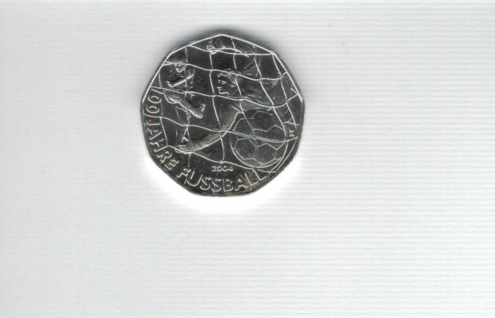  5 Euro 2004 100 Jahre Fußball silber 8g fein Österreich Spittalgold9800 (4974/4   