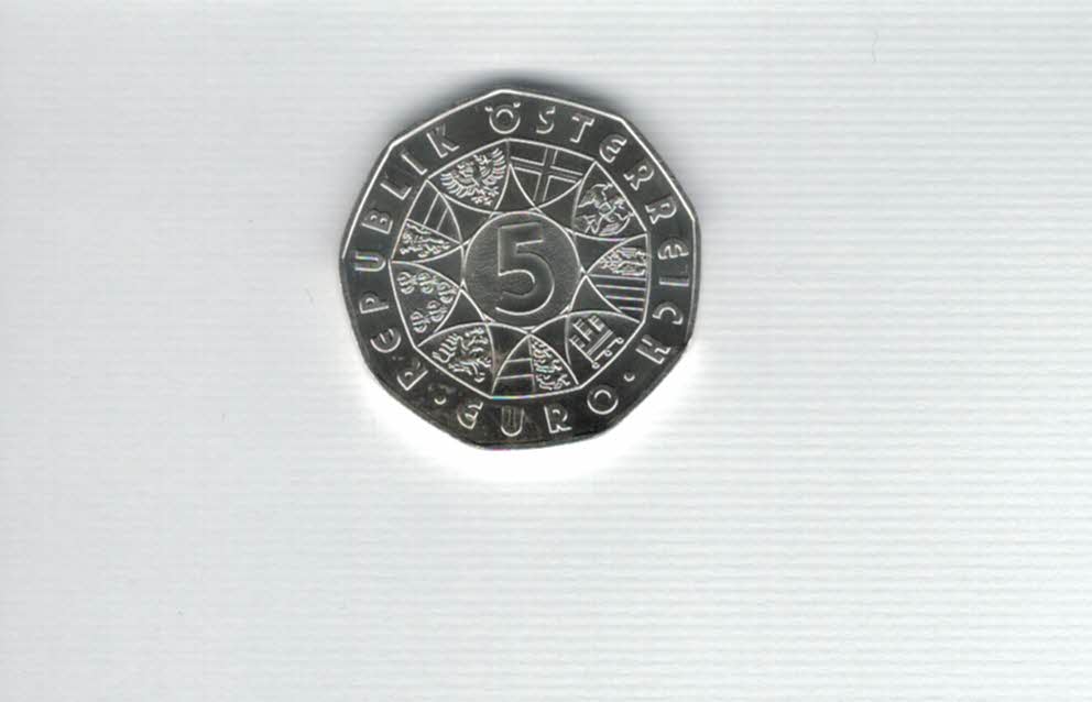  5 Euro 2009 Tiroler Freiheit silber 8g fein Österreich Spittalgold9800 (04974/15)   