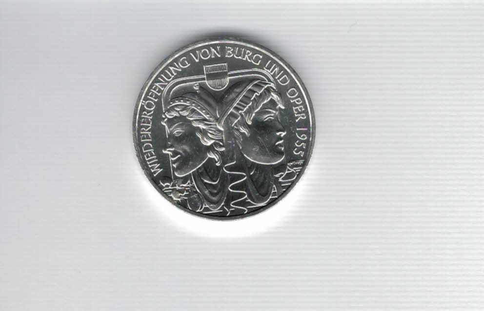  10 Euro 2005 Wiedereröffnung von Burg & Oper Ag 925/16g fein Österreich Spittalgold9800 (4971/8   
