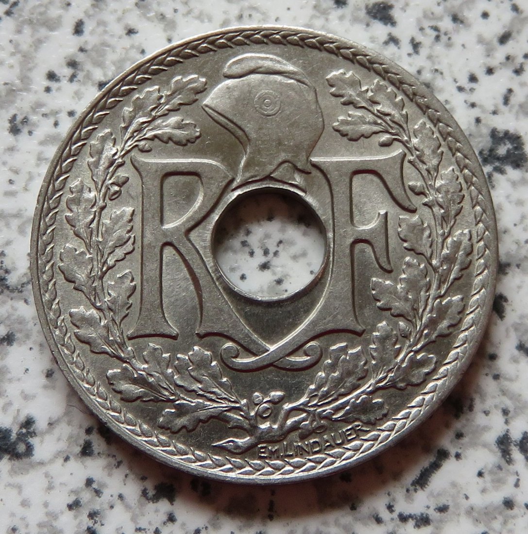  Frankreich 25 Centimes 1921   