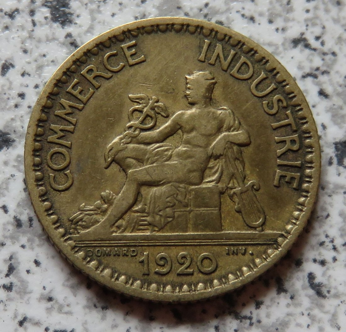  Frankreich 1 Franc 1920   