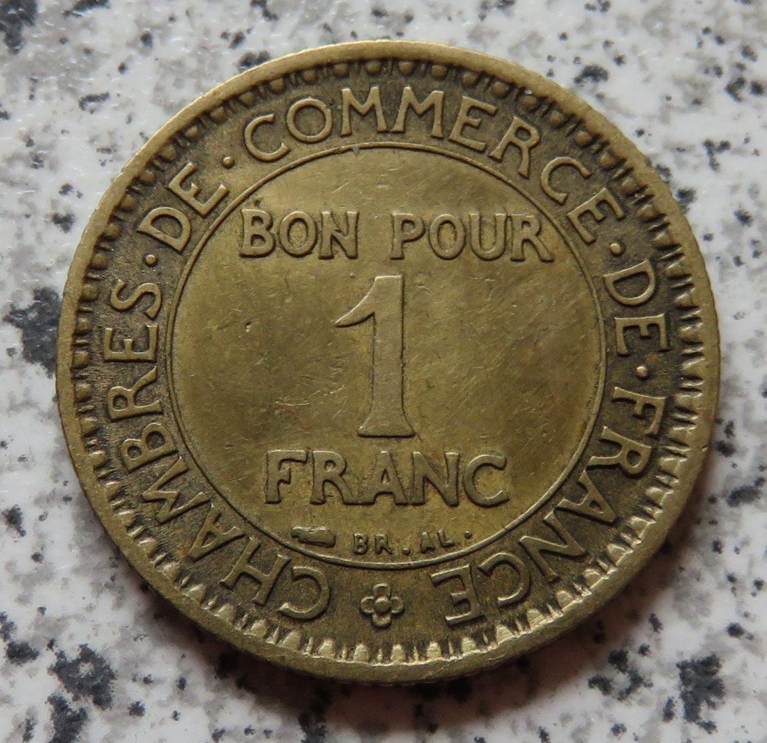  Frankreich 1 Franc 1920   