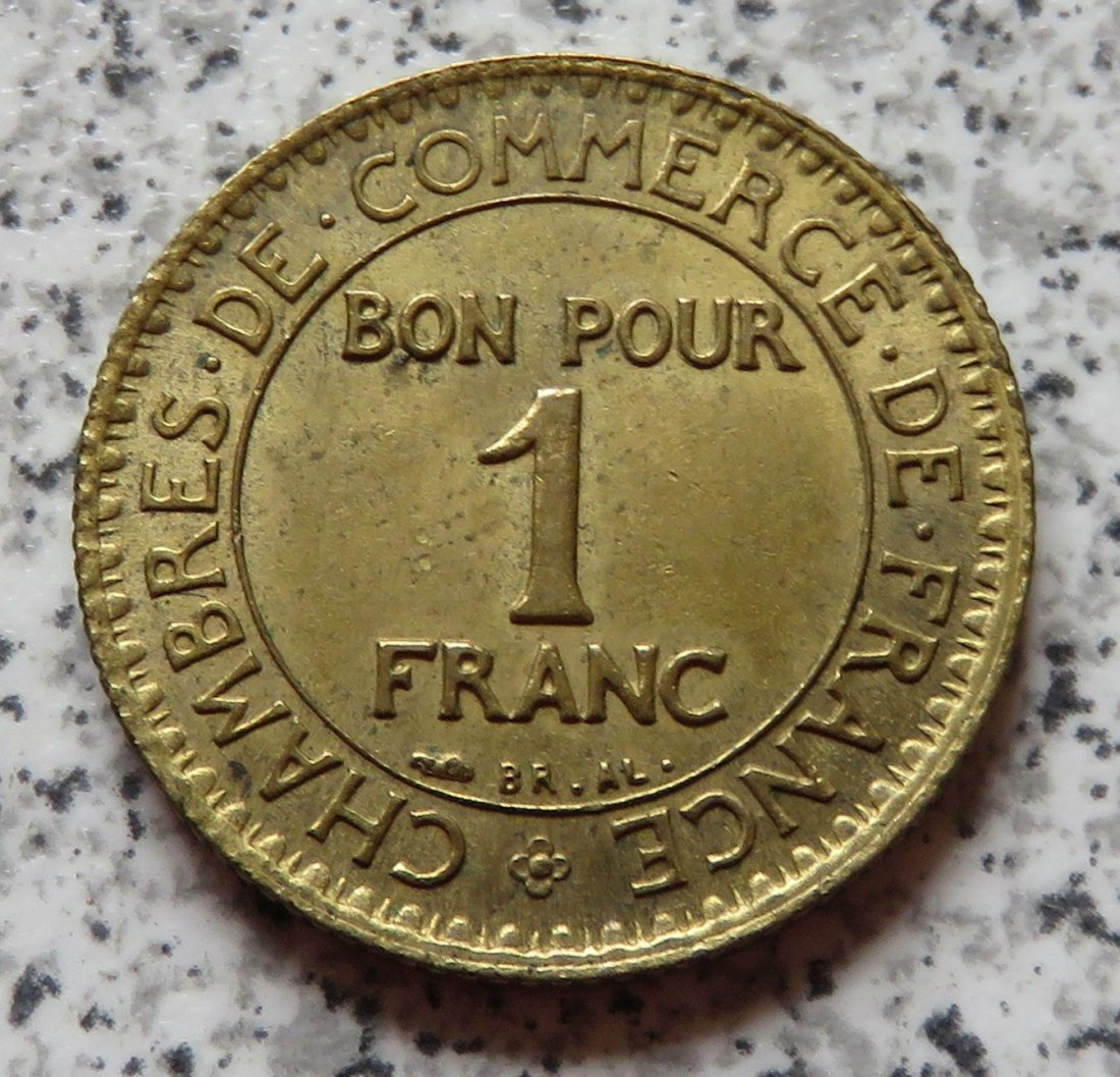  Frankreich 1 Franc 1922   