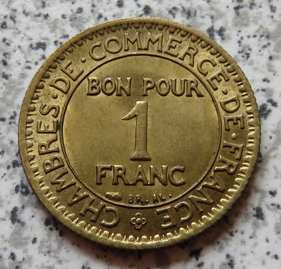  Frankreich 1 Franc 1923   