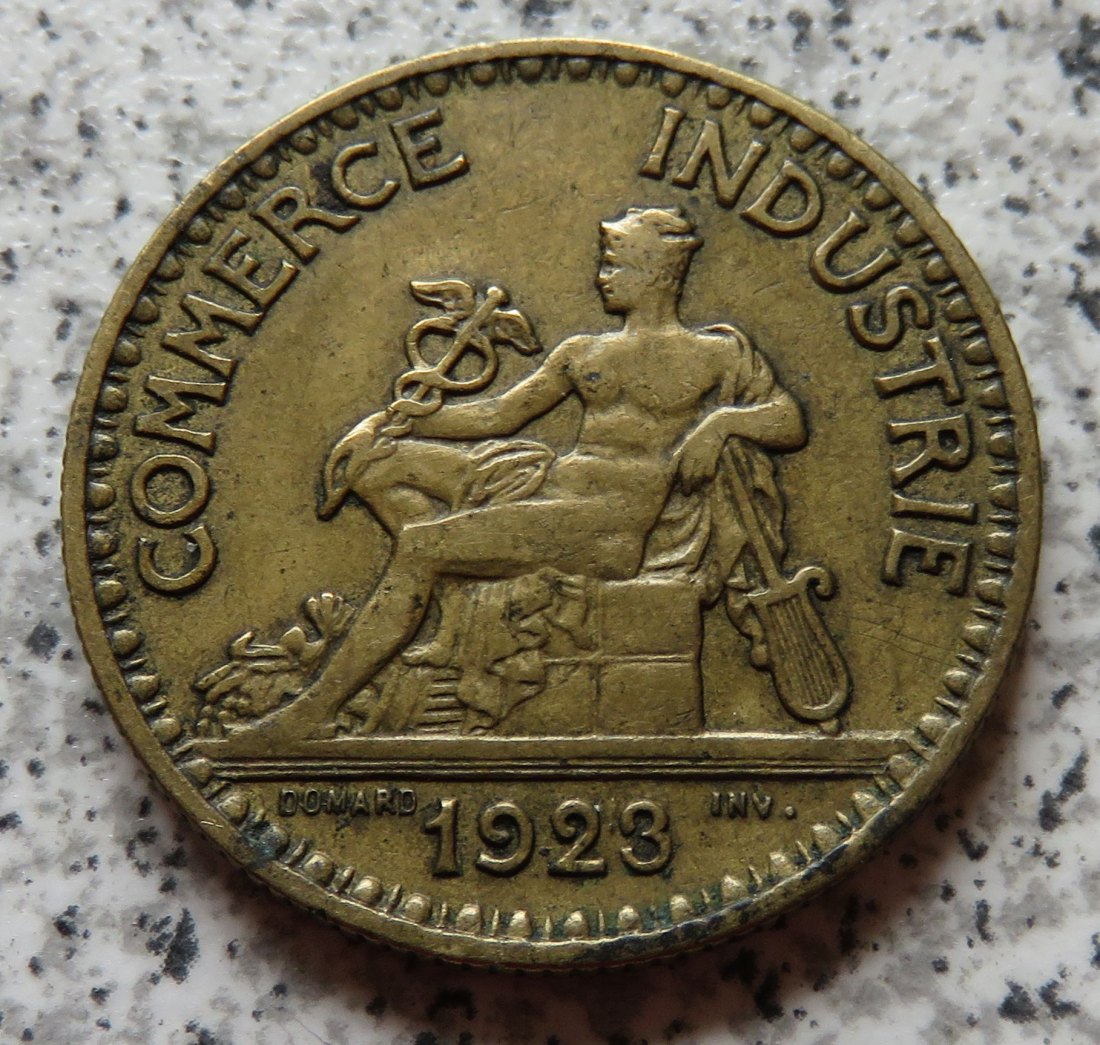  Frankreich 2 Francs 1923   