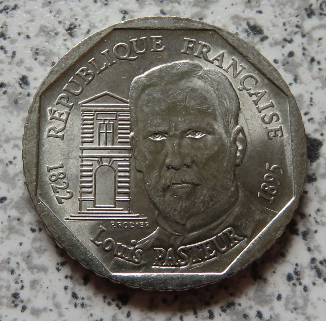  Frankreich 2 Francs 1995   